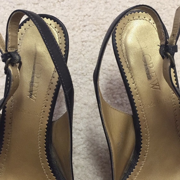 👠 J.Crew bow slingback kitten heels - Picture 4 of 6
